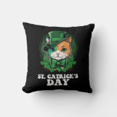 セントキャッツクズデイ猫好きサンパトリックの日 クッション (正面)