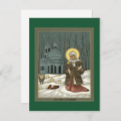 セントクセニア祈りの言葉カード ポストカード (正面/裏面)