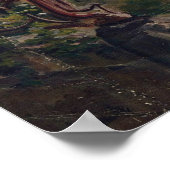 セントクラウド城跡階段 ポスター (角)