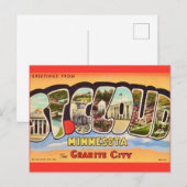 セントクラウド ミネソタ 挨拶 ポストカード (正面/裏面)