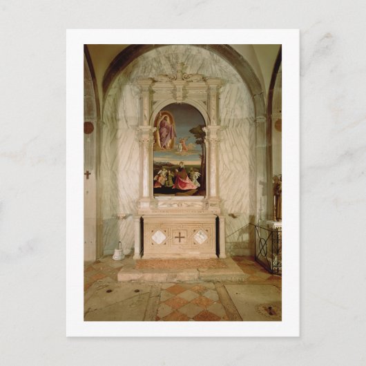 セントクリスティーナアルタルピース ポストカード (正面)