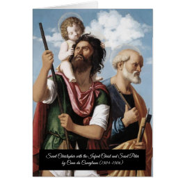 セントクリストファーザ乳児キリスト