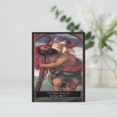 セントクリストファーザ乳児キリスト ポストカード (スタンド正面)