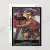 セントクリストファーザ乳児キリスト ポストカード (正面/裏面)