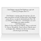 セントクリストファーパトロン聖人の旅人 (内部横(上))