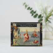 セントクリストファーパトロン聖人の旅人 ポストカード (スタンド正面)