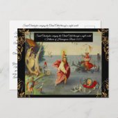 セントクリストファーパトロン聖人の旅人 ポストカード (正面/裏面)