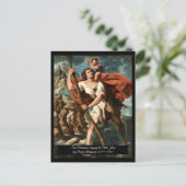 セントクリストファーパトロン聖人の旅人 ポストカード (スタンド正面)