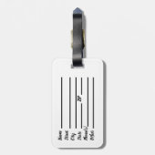 セントクリストファーラゲッジタグ ラゲッジタグ (裏面縦)