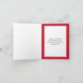 セントクリストファー国旗 |クリスマスプリン |フェスティバル シーズンカード (内部)