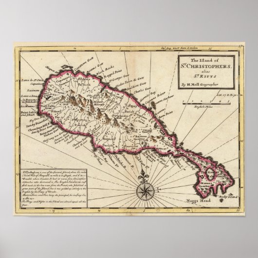 セントクリストファー島 ポスター (正面)