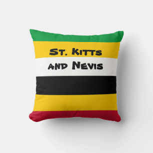 セントクリストファー・キッツの国旗の色 クッション