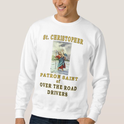 セントクリストファー スウェットシャツ (正面)