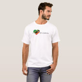 セントクリストファー・ネイビスが大好き Tシャツ (正面フル)