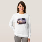 セントクリストファー・ネイビスの海岸線 Tシャツ (正面フル)