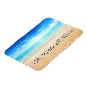 セントクリストファー&ネイビスビーチサンライズ マグネット (左側)