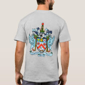 セントクリストファー・ネイビス国旗の独立性 Tシャツ (裏面)
