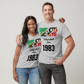 セントクリストファー・ネイビス国旗の独立性 Tシャツ (ユニセックス)