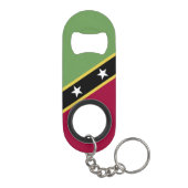 セントクリストファー・ネイビス国旗 キーホルダー栓抜き (裏面)