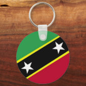 セントクリストファー・ネイビス国旗 キーホルダー (正面)