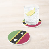 セントクリストファー・ネイビス国旗 コースター (側面)