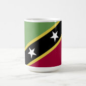 セントクリストファー・ネイビス国旗 コーヒーマグカップ (中央)