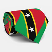 セントクリストファー・ネイビス国旗 ネクタイ (ロール)