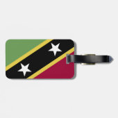 セントクリストファー・ネイビス国旗 ラゲッジタグ (裏面横)