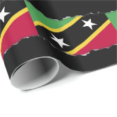 セントクリストファー・ネイビス国旗 ラッピングペーパー (ロールコーナー)