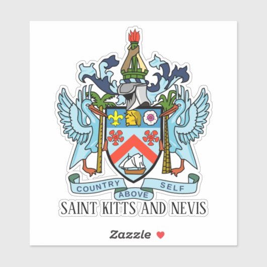 セントクリストファー・ネイビス国軍服 シール (シート)