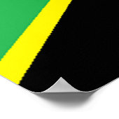 セントクリストファー・ネイビス枠プリント ポスター (角)