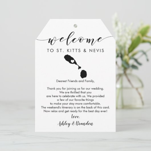セントクリストファー・ネイビス結婚のウェルカムラベルの日程 (スタンド正面)