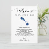 セントクリストファー・ネイビス結婚のウェルカムレターの日程 (スタンド正面)