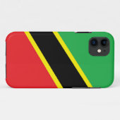セントクリストファー・ネイビス Case-Mate iPhoneケース (裏面(横))
