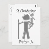セントクリストファー ポストカード (正面/裏面)