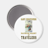 セントクリストファー マグネット (正面/裏面)