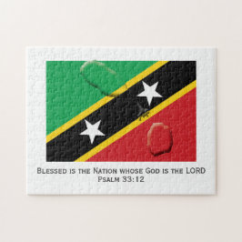 セントクリストファー |国賛美 | KITTITIAN FLAG ジグソーパズル