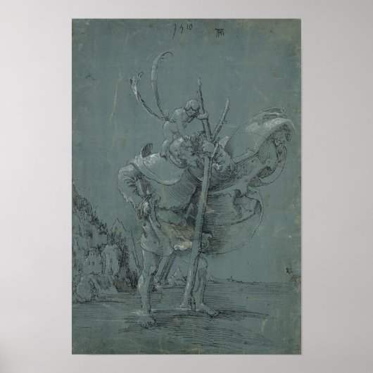 セントクリストファー， 1510 ポスター (正面)