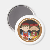 セントクリスピンとクリスピニアン マグネット (正面/裏面)