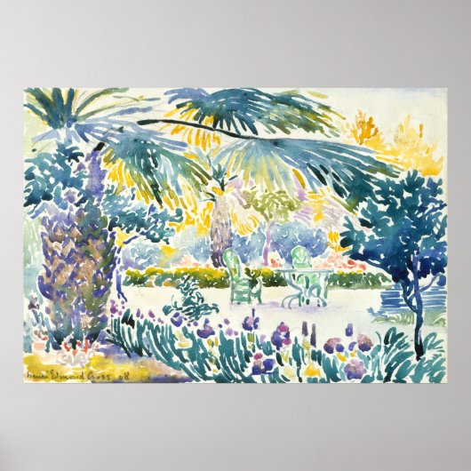 セントクレアの画家のクロスの庭 ポスター (正面)