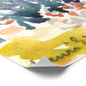 セントクレアの画家のクロスの庭 ポスター (角)