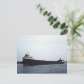 セントクレア川のエドモンド・フィッツジェラルド ポストカード (スタンド正面)