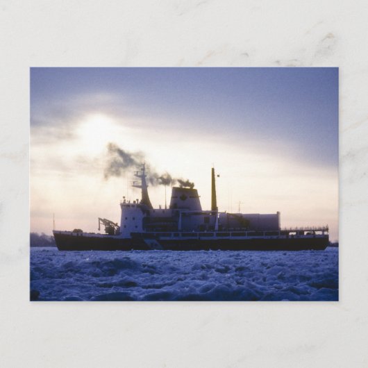 セントクレア川のカナダ沿岸警備隊 ポストカード (正面)