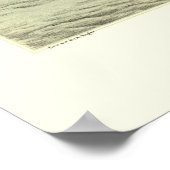 セントクレアMIパノラママップ – 1868 ポスター (角)