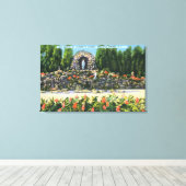 セントクレメント大学のgrotto キャンバスプリント (インサイチュ (ウッドフロア))