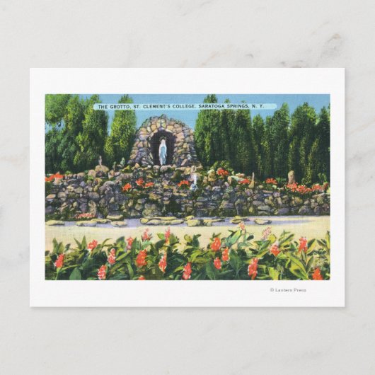 セントクレメント大学のgrotto ポストカード (正面)