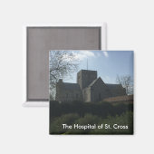 セントクロス病院 – ウィンチェスター，イギリス マグネット (正面/裏面)