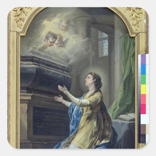 セントクロティルダ スクエアシール (正面)