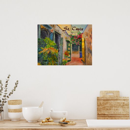 セントクロワ横丁 ポスター (キッチン)