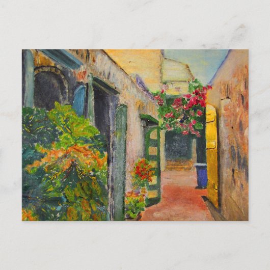 セントクロワ横丁 ポストカード (正面)